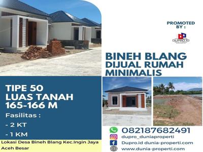 Dijual Rumah Di Bineh Blang Tipe 50 Tanah 165 Ingin Jaya Aceh Besar
