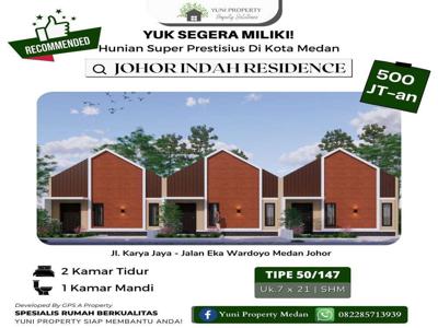 DIJUAL RUMAH MURAH NYAMAN DIJOHOR INDAH RESIDENCE DIKOTA MEDAN