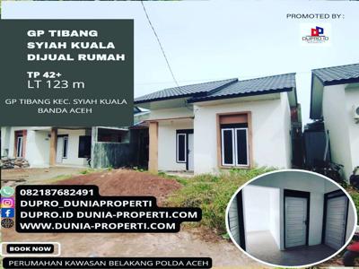 Dijual Rumah Tp 42 LT 123m Di Gp Tibang Kec Syiah Kuala Banda Aceh