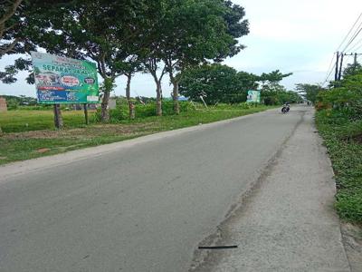 Dijual Tanah kavlingan dipinggir Jalan