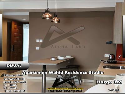 Dijual Unit Apartemen Wahid Residence Studio