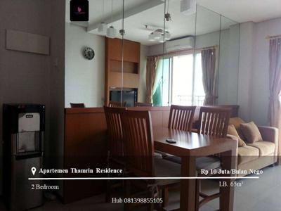 Disewakan Apartement Thamrin Residence High Floor 2BR+1 Full Furnished