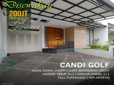 Disewakan rumah di Candi Golf, Semarang