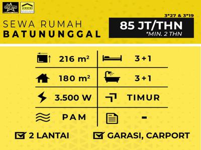 Disewakan secepatnya rumah bagus di komplek idaman Batununggal Indah