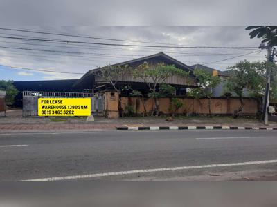 Disewakan Warehouse 1390 M2 Lokasi Strategis Kedampang Kerobokan Bali
