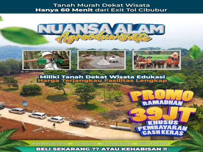 Jual Cepat BU Tanah Siap Bangun di Lokasi Agroeduwisata