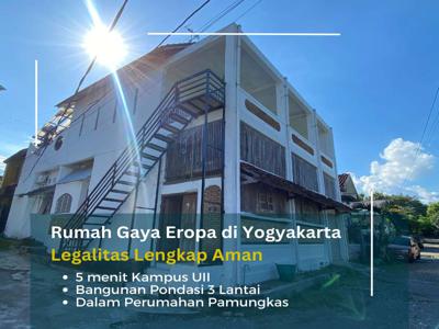 Jual Rumah Sleman : Rumah dalam Perum dekat Kampus UII