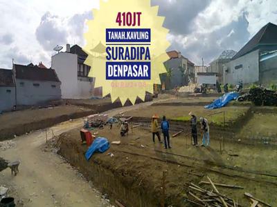 Jual Tanah siap bangun shm Suradipa Denpasar utara Bali