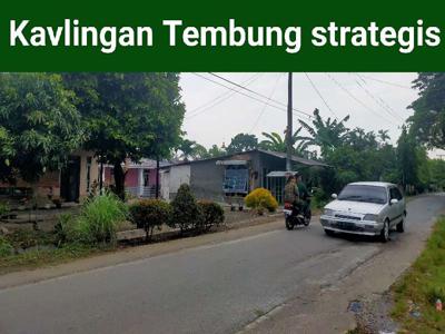 kavlingan Tembung strategis dekat jalan bisa dicicil