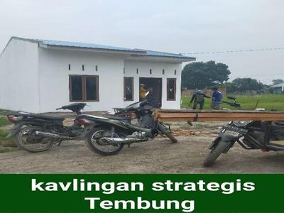 kavlingan Tembung strategis dekat jalan bisa dicicil