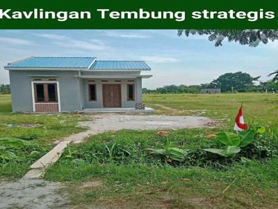 kavlingan Tembung strategis dekat jalan bisa dicicil