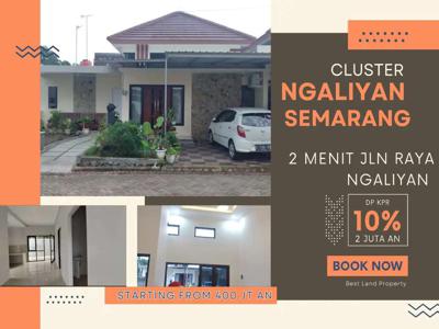 Lokasi terindah rumah baru 2 menit jln raya ngaliyan Semarang