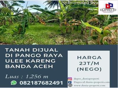 Pango Raya - Tanah dijual luas 1.256 m lokasi strategis di Banda Aceh