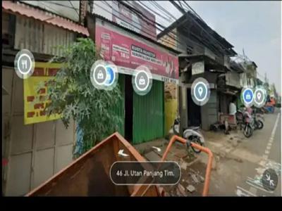 Ruko 1 setengah lantai pinggir jln di Utan Panjang Kemayoran.