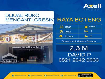 Ruko / Gudang Raya Boteng Dijual