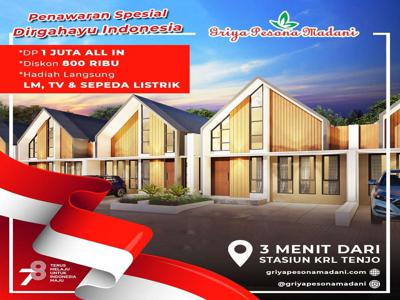 Rumah Keren Harga 300 Jtan Siap Huni Dapat Logam Mulia