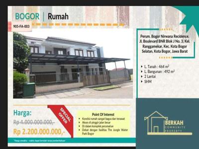 Rumah Murah di Pusat Kota Bogor