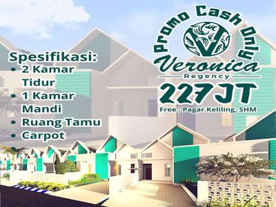 RUMAH SIAP BANGUN VERONICA REGENCY URANGAGUNG HANYA 200JTAN