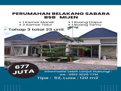 Rumah smarthome kawasan BSB Semarang Barat 3menit ke Mall Uptown