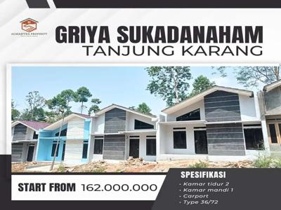 Rumah subsidi murah di sukadanaham tanjung karang