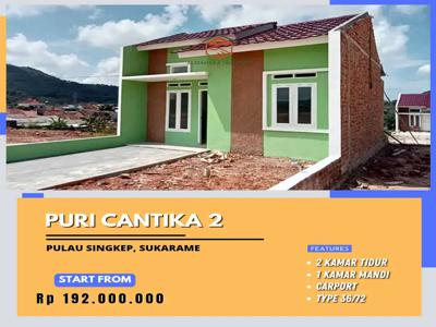 Rumah subsidi murah di sukarame