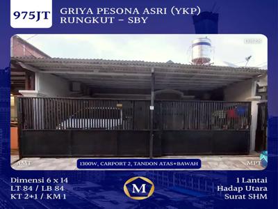 Rumah Surabaya Timur Griya Pesona Asri Dkt Nirwana Pondok Candra Baruk