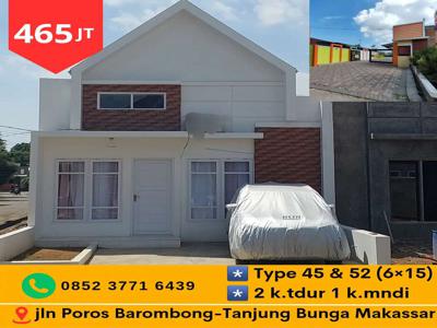 Rumah type 51/90 Barombong Tanjung Bunga Makassar