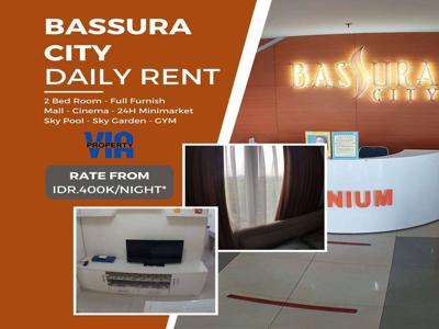 Sewa Apartement Bassura City Harian Harga Mulai 450an/mlm - C0822