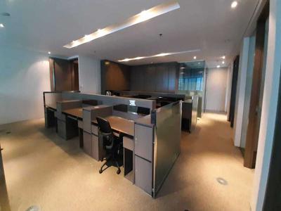 Sewa Kantor 330 m2 Furnished di Deutsche Bank Building Thamrin, Nego