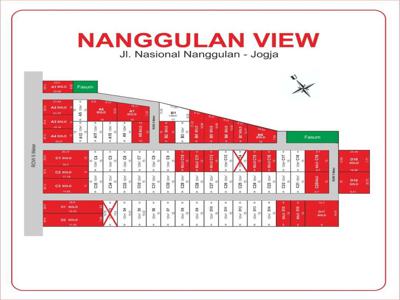 Tanah 100 Jutaan di Nanggulan Jogja, cocok investasi