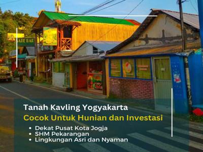 Tanah dijual Yogyakarta : Mini Kavling dekat Pusat Kota Jogja, SHM