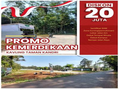 tanah gunungpati jual cepat dan promoo