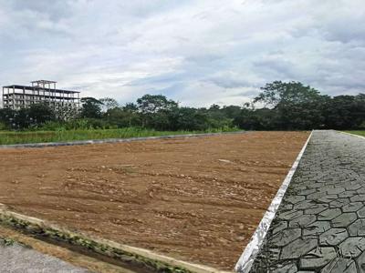 Tanah Sleman Area Jalan Kabupaten Siap Bangun Luasan Ideal