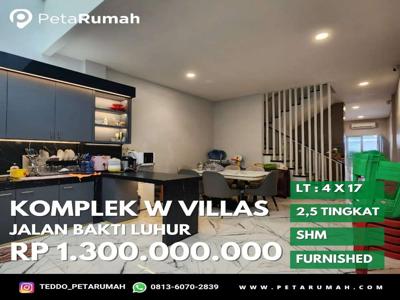 Villa cantik full furnished jln bakti luhur helvetia millennium plaza