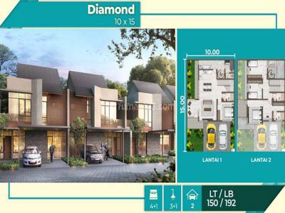 Disewakan Rumah Pik2 Cluster Denver 10x15 Kosongan Brand New