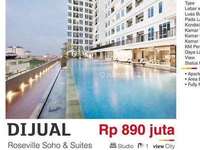 Apartemen Roseville Soho And Suites Daerah Bsd Tangerang Selatan