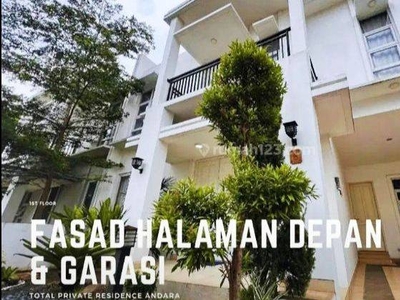 Disewakan Rumah 2 lt Full Furnish Dalam Cluster Andara Pangkalan Jati