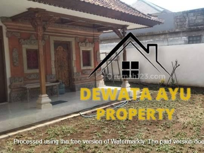 Rumah 3 Kamar Lahan 200m2 Unfurnished Di Batursari Sanur