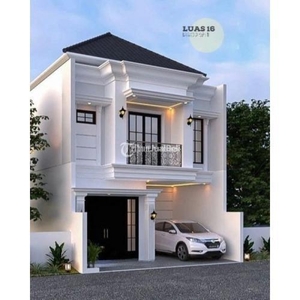 Dijual Brand New Rumah Mewah Progres LB 120m2 3KT 3KM di Jagakarsa - Jakarta Selatan