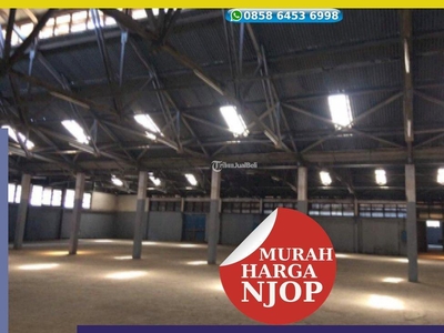 Dijual Pabrik Bekas LT 8500m2 LB 3215m2 Dekat Pusat Ekonomi Di Jalan Utama Ujungberung - Bandung