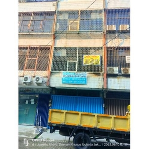 Dijual Ruko 4.5 Lantai HGB di Jalan Jembatan Komp Ruko Taman Indah - Jakarta Utara