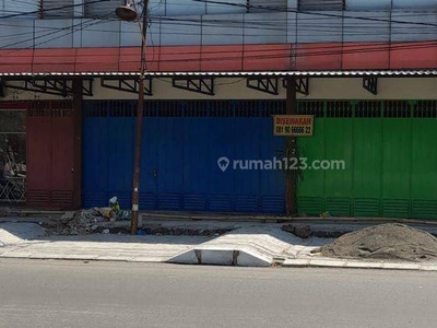 Disewa murah ruko 1lantai di pinggir jalan raya yg strategis