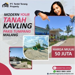 Jual Tanah Kavling Murah Promo DP Ringan Angsuran 1 Juta Saja - Malang