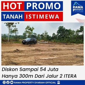 Jual Tanah Murah Luas 107-155 meter Itera Jati Agung Lahan Siap Bangun Diskon - Bandar Lampung