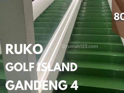 Murah Sewa Ruko Gandeng 4 Golf Island Pik Depan Cluster Sonata