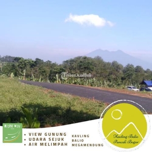 Tanah SHM Luas 350m2 Lokasi Strategis Komplek Villa Sukagalih Puncak Bogor