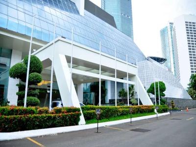 Sewa Kantor Graha Mandiri Luas 127 m2 Partisi - Thamrin Jakarta Pusat