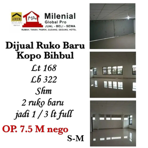 Dijual Ruko Baru Kopo Bihbul Bandung