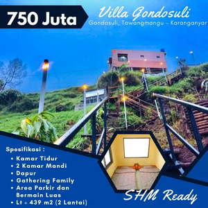 DIJUAL VILLA MURAH TAWANGMANGU