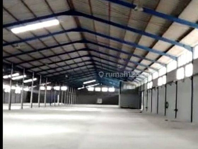 GUDANG CIKUPA,SIAP HUNI, BAGUS, LT 2HA/LB 5600 M², OFFICE, AKSES 40FT HRG 40RB/M (2,688 M)